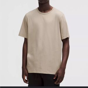 lululemon athletica Men's Tan Short Sleeve Tee